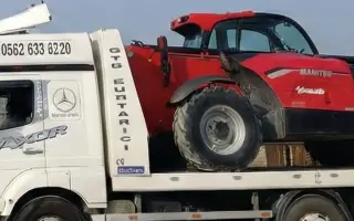 Kurtköy bölgesinde kiralık Manitou MT 1840 teleskopik forklift - Ticari projeler için profesyonel çözümler